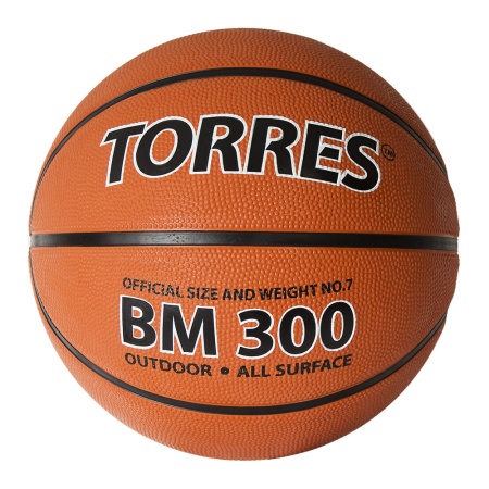 Купить Мяч баскетбольный  "TORRES BM300" р.5 в Отрадном 
