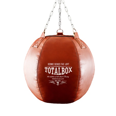 Купить Груша кожаная боксерская "LOFT Шар" Totalbox в Отрадном 