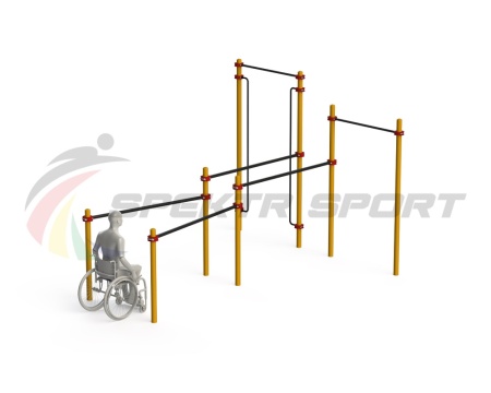 Купить Спортивный комплекс для инвалидов-колясочников WRK-D19_76mm в Отрадном 