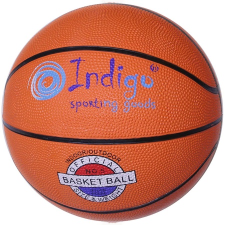 Купить Мяч баскетбольный Indigo №5 в Отрадном 