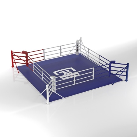 Купить Ринг боксерский напольный Totalbox на упорах 5х5м в Отрадном 