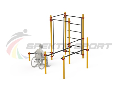 Купить Спортивный комплекс для инвалидов-колясочников WRK-D18_76mm в Отрадном 