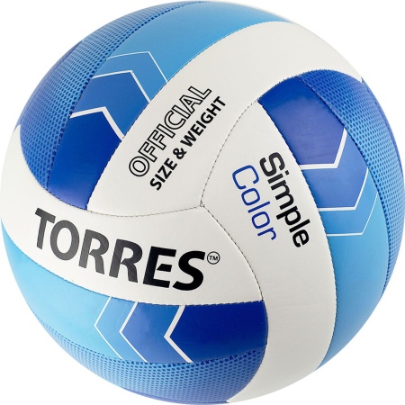 Купить Мяч волейбольный Torres Simple Color любительский р.5 в Отрадном 